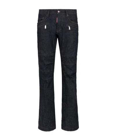 DSQUARED2 BELT-LOOP JEANS