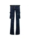 Dsquared2 Multi-pocket Jeans In Blue