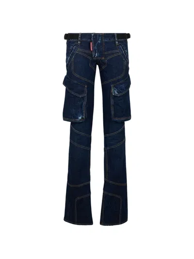 DSQUARED2 BELT-LOOPS JEANS