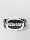 Dsquared2 Logo-plaque Leather Belt