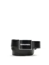 Dsquared2 Men 4-in-1 Belt Gift Box In Black