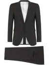 Dsquared2 Virgin-wool Single-breasted Suit In Anthracite