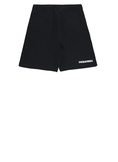 DSQUARED2 BERMUDA SHORTS WITH LOGO