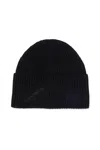 Dsquared2 Wool-blend Beanie With Icon Logo In Black