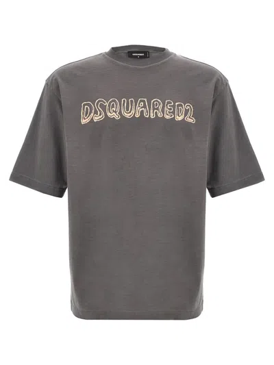 Dsquared2 'best Fade' T-shirt In Gray