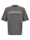 Dsquared2 Dsquared Dark Grey Cotton T-shirt