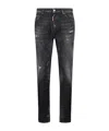Dsquared2 Betl-loop Five-pocket Jeans In Black
