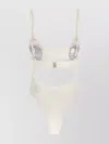 Dsquared2 Better Swim Bodysuit Eye Motif In Multi