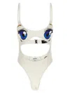 Dsquared2 Bettter X  Bodysuit In White