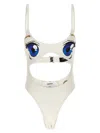 Dsquared2 Bettter X  Bodysuit In White