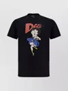Dsquared2 Betty Boop Graphic-print T-shirt In Negro