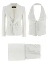 Dsquared2 Bianca Day Suit Dress In White