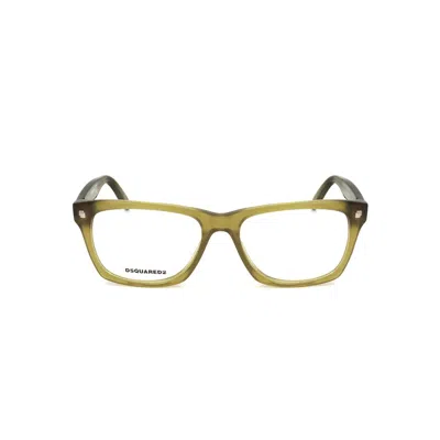 Dsquared2 Bicolor Acetate Glasses (frames) In Green