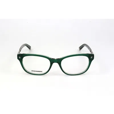 Dsquared2 Bicolor Acetate Glasses (frames) In Green