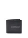 Dsquared2 Compact Design Fold Wallet In Black