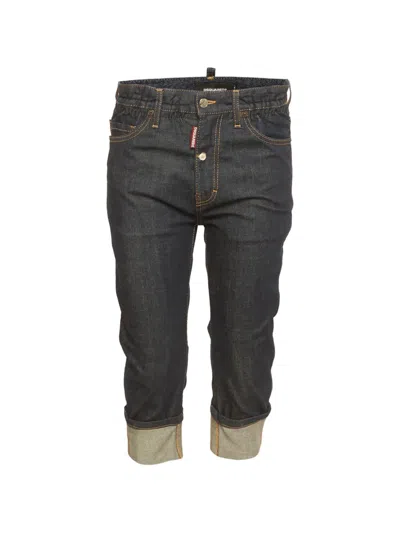Pre-owned Dsquared2 Big Brother's Dean Jeans In Blue