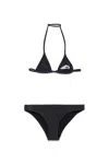 Dsquared2 Costume Bikini Con Logo Icon New Generation In Black