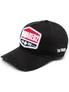 Dsquared2 Embroidered-logo Baseball Cap In Black