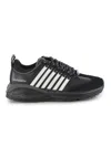 Dsquared2 Lace-up Low-cut Sneakers In Black