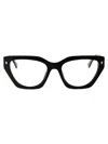Dsquared2 Black Acetate Glasses In Black