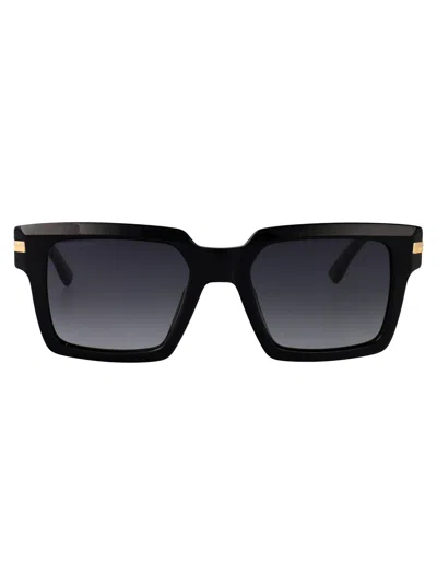DSQUARED2 DSQUARED2 BLACK ACETATE SUNGLASSES