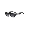 Dsquared2 Black Acetate Sunglasses In Black