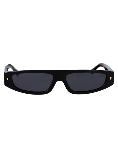 Dsquared2 Black Acetate Sunglasses