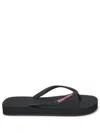 Dsquared2 Logo Flip Flops In Pink