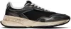 Dsquared2 Black & Silver Sprinter Sneakers In Black