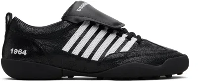 Dsquared2 ブラック＆ホワイト Soccer スニーカー In Multi