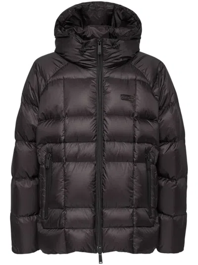 Dsquared2 Dsquared Men Quilted Down Jacket In Black