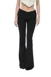 Dsquared2 Black Bootcut Pants In Black