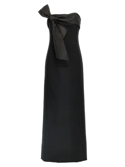 DSQUARED2 BLACK BOW CORSET DRESS