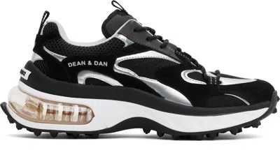 Dsquared2 Black Bubble Sneakers In M2998