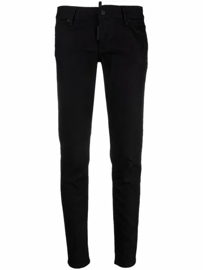 DSQUARED2 DSQUARED2 BLACK BULL JENNIFER SKINNY JEANS