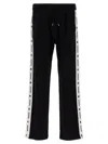 Dsquared2 Burbs Logo-tape Track Pants In Blackwhite