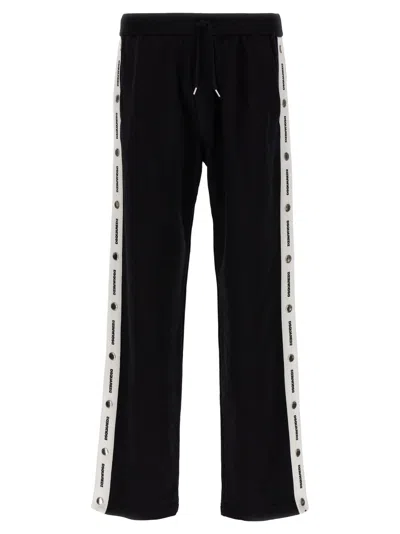 DSQUARED2 BLACK BURBS JOGGERS