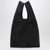 Dsquared2 Black Canvas Tote With Patches Men In Black