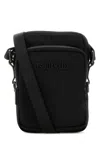 Dsquared2 Black Canvas Urban Crossbody Bag In Black