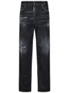 Dsquared2 Black Cloud Wash San Diego Jeans In Black
