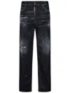 Dsquared2 Black Cloud Wash San Diego Jeans In Black