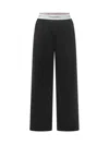 Dsquared2 Black Comfort Elasticated Pants In Black