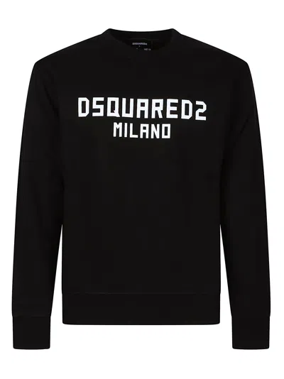 Dsquared2 Black Cool Cotton Sweatshirt