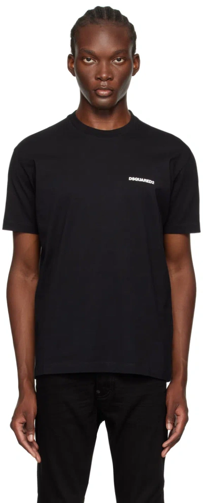 Dsquared2 Dsquared Black Cotton T Shirt