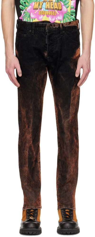 Dsquared2 Black Cool Guy Jeans In 900 Black
