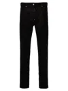Dsquared2 Cotton Cargo Trouser With Logo Patch In Black