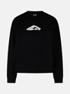 Dsquared2 Black Cotton Blend Sweatshirt In Black