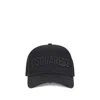 Dsquared2 Technicolor Monochromatic Black Baseball Cap