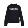 Dsquared2 Black Cotton Cool Sweat Hoodie With Logo
