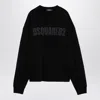 Dsquared2 Logo-printed Pullover Sweatshirt In Black